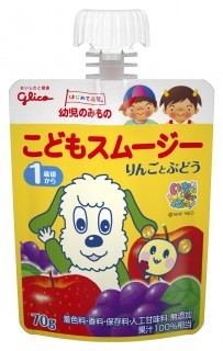 幼児のみもの こどもスムージー りんごとぶどう 70g